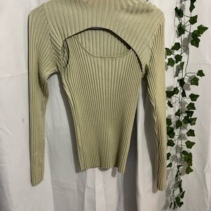 Ribbed Long Sleeve Sweater